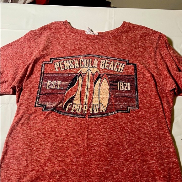 Other - Florida Surf Red Graphic Tee